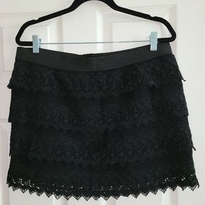 NWOT American Eagle Women's Crochet Mini Skirt